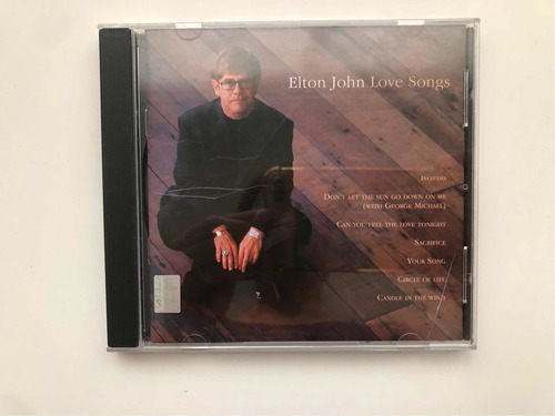 Cd Fisico Elton John Love Songs Original