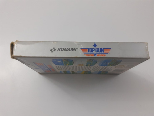 Juego Top Gun Second Mission Nintendo Nes Americano Completo (Usado)