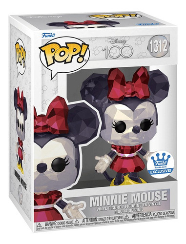 Funko Pop! Disney 100 Minnie Mouse 1312 Funko Shop Exclusive