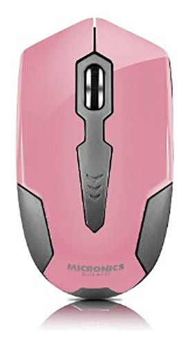 Mouse Inalámbrico 1600dpi Pink Micronics Ducatti M717