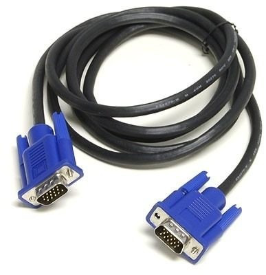 Imagen 3 de 6 de Cable Vga Macho De 1.5 Metros Notebook Pc Proyector Tv Led