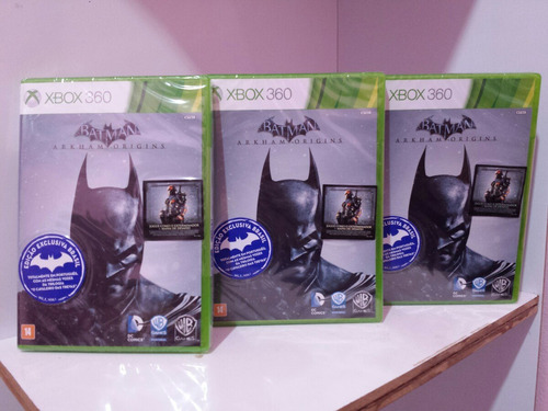 Batman Arkham Origins - Xbox 360, 100% Português, Lacrado