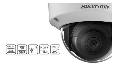 Cámara Domo Ip Hikvision Ds-2cd1121-i 2mp 2.8mm Lente Ip67