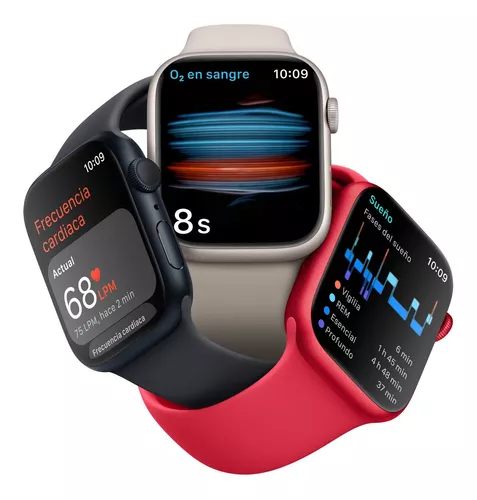 Apple Watch Series 7 GPS Alumínio 45mm Cor Meia Noite - Compre Celulares,  MacBook, Relógio e Acessórios