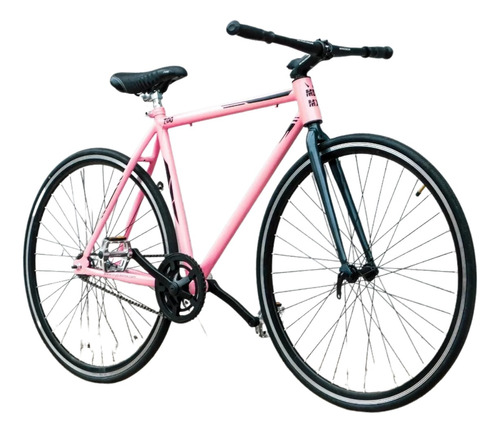 Bicicleta Urbana Ultraligera Mybikemx 700 Rosa Champaña