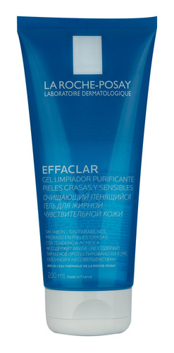 Effaclar Gel Limpiador La Roche Posay 200 Ml