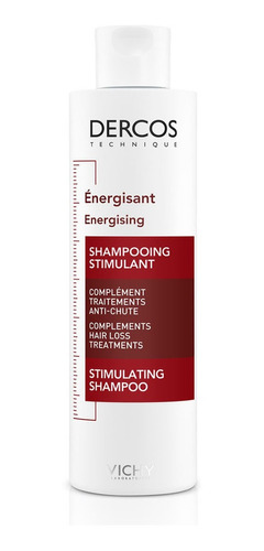 Shampoo Vichy Dercos Technique Energizante Anticaída en botella de 200mL de 200g por 1 unidad