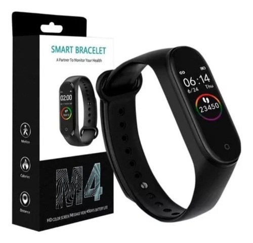 Relógio Pulseira Inteligente Smartband M4 Monitor Cardíaco