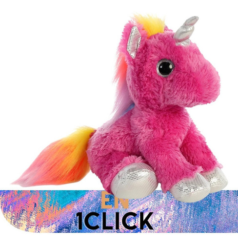 Peluches Aurora Sparkle Tales Unicornio Cosmo Juguetes Niños