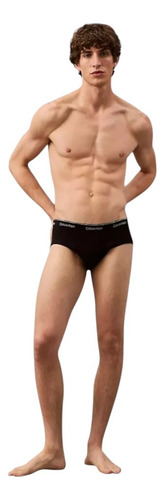 5 Pack De Trusas Calvin Klein De Algodon Hombre - Original