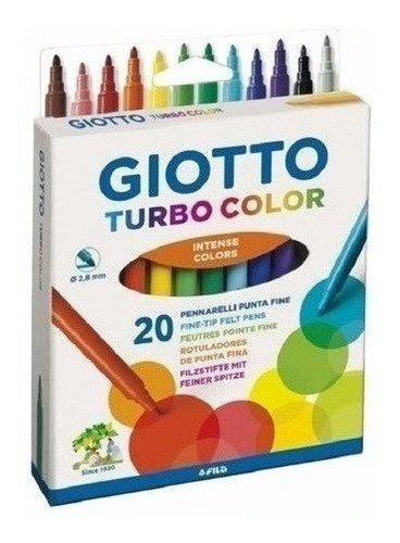 Marcadores X20 Giotto Turbo Color 040200