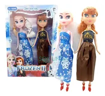 Comprar Set Muñecas Frozen Elsa Y Anna 24cm + Olaf 