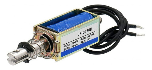 Electroiman Solenoide 12v 10mm 5n Push-pull Arduino