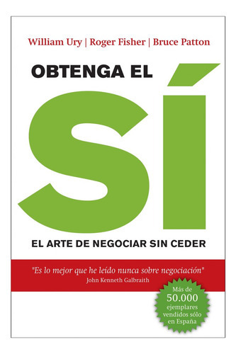 Obtenga El Sãâ, De Ury, William. Editorial Gestión 2000, Tapa Blanda En Español