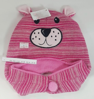 Gorro de punto para beb/é con forro polar para invierno gorro t/érmico RUXIYI 3-4 a/ños para ni/ños de 6 meses a 6 a/ños