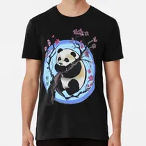 Comprar Remera Diseño De Caligrafía De Tinta Panda Lindo Estilo Orie