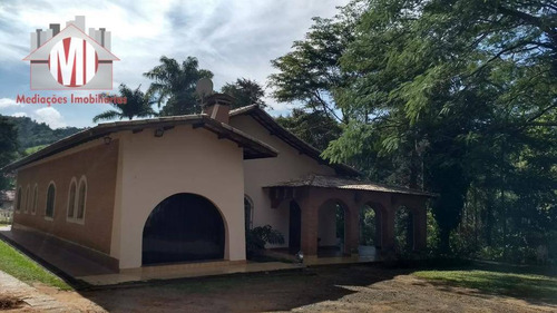 Imagem 7 de 30 de Linda Chácara Com 4 Dormitórios, Rica Em Água, Piscina, Área Gourmet, Pomar, Cascata, À Venda, 7000 M² Por R$ 680.000 - Zona Rural, Pinhalzinho - Sp - Ch0246