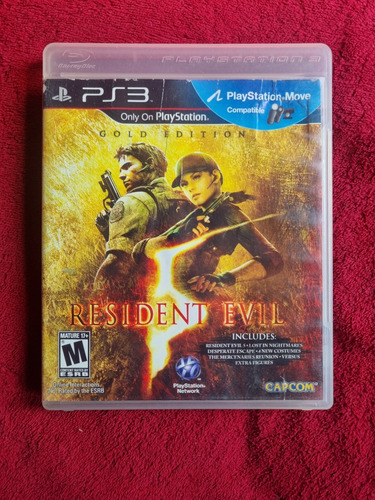 Resident Evil Gold Edition Playstation 3 Ps3 Videojuego 