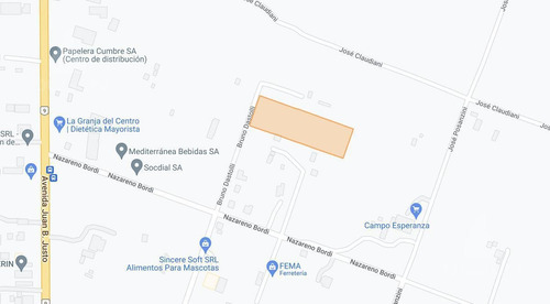 Imagen 7 de 9 de Lote 8512m2 (z) Juan B Justo Escritura