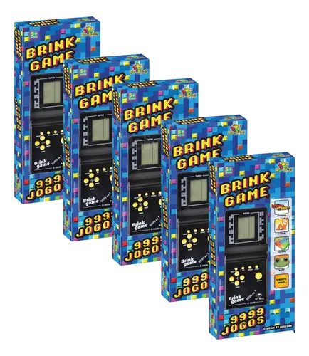 Brink Mini Game Jogo Retrô 9999 em 1 Art Brink