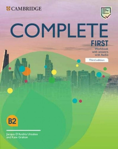 Complete First 3 Ed.- Wb  Answers & Audio, De No Aplica. Editorial Cambridge Univ.press En Español