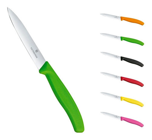 Cuchillo De Cocina Victorinox Swiss Classic Legumbres 10 Cm Color Verde