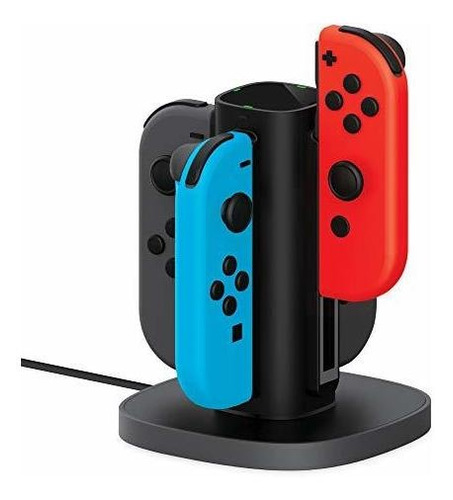 Talkworks Nintendo Switch Joy Con Cargador De Carga Carga Ha