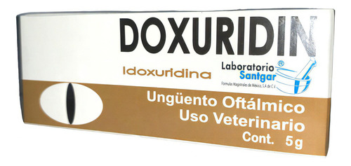 Doxuridin 5g  Idoxuridina Santgar 