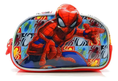 Cartuchera Spiderman 2 Cierres Cresko