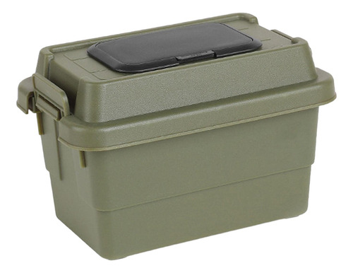 Mini Caja De Almacenamiento Al Aire Libre 1.1l Verde