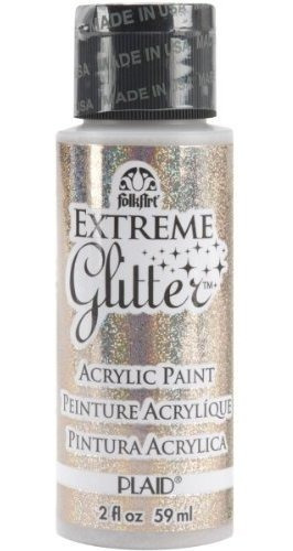 Pintura Dibujo Arte Folkart Extreme Glitter Pintura Acrílica