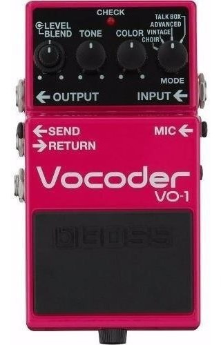 Pedal Vocoder Boss Vo-1 Para Voz Guitarra Y Bajo