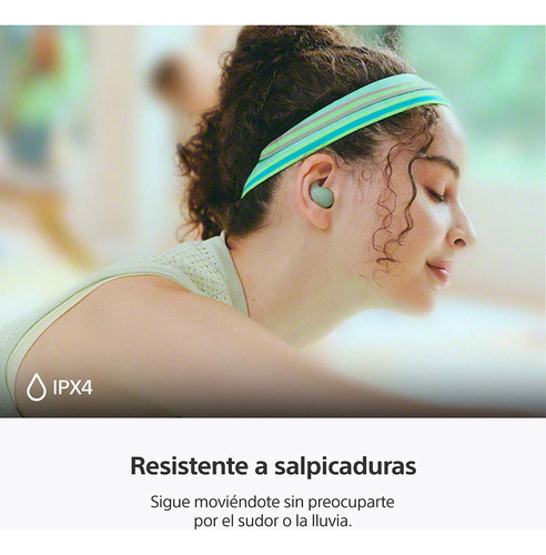 Sony Audífonos Wf-ls910n Linkbuds Fit Noise Cancelling Color Verde