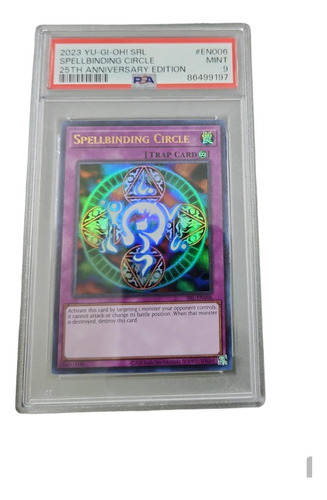 Yu-gi-oh! Srl-006 2023 Spellbinding Circle Psa 9