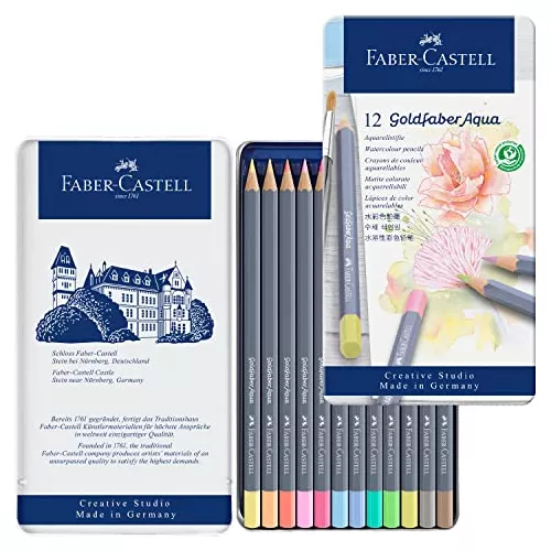 Lápices De Colores X18 Faber Castell Neón Metalicos Pastel