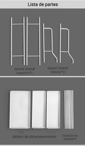 Mueble Organizador Baño Rack Estante Sanitario Toallero