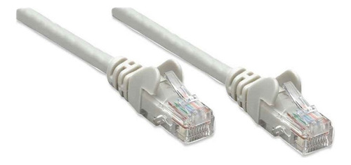 Cable Red Intellinet Utp Cat6 Rj45 M-m Networking Gris