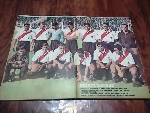 Poster River Plate Campeon 1937  Ideal Decoracion