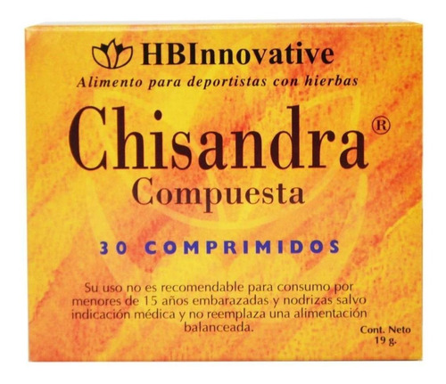 Energizante - Chisandra X 30 Comprimidos