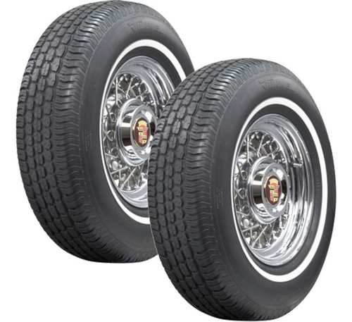 Paquete De 2 Llantas 215/75 R15 Tornel Classic Cara Blanca 1