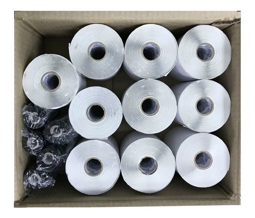 Kit 20 Rolos Etiqueta 10x15 Cm + 10 Ribbons Cera