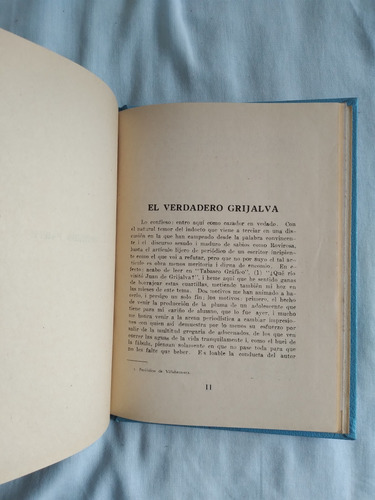 Libro El Verdadero Grijalva, Francisco J. Santamaría (Usado)