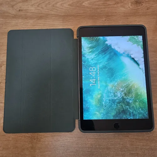 Ipad Mini 4 128gb Cinza Bateria 92% Apenas 216 Ciclos