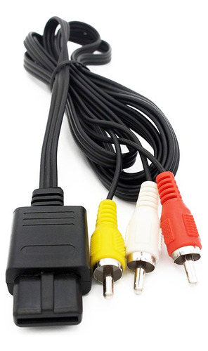 Cable De Audio Y Video Para Super Nintendo, N64 Y Gamecube