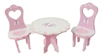 Comprar Juego De Comedor Muñecas- Casa Muñecas Mesa+ Dos Sillas