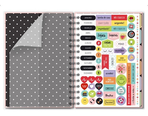 Planner Permanente Médio - Gatos