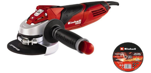 Esmeril 41/2  Einhell 750 W + 10 Discos Corte Inox.