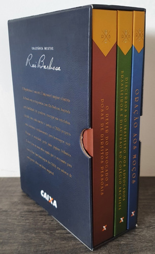 Coletânea Mestre Rui Barbosa - 2015 - 3 Vols. - Box Novo