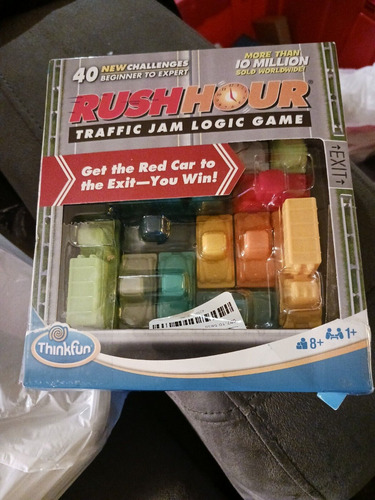 Rush Hour Traffic Jam Logic Game Thinkfun