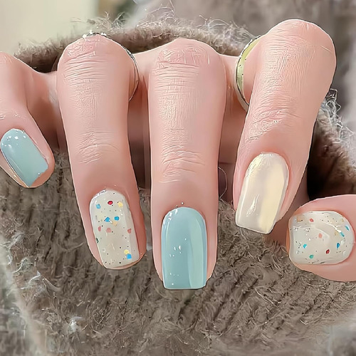 Esmalte De Uñas De Confeti, Bonito Esmalte De Uñas A Base De